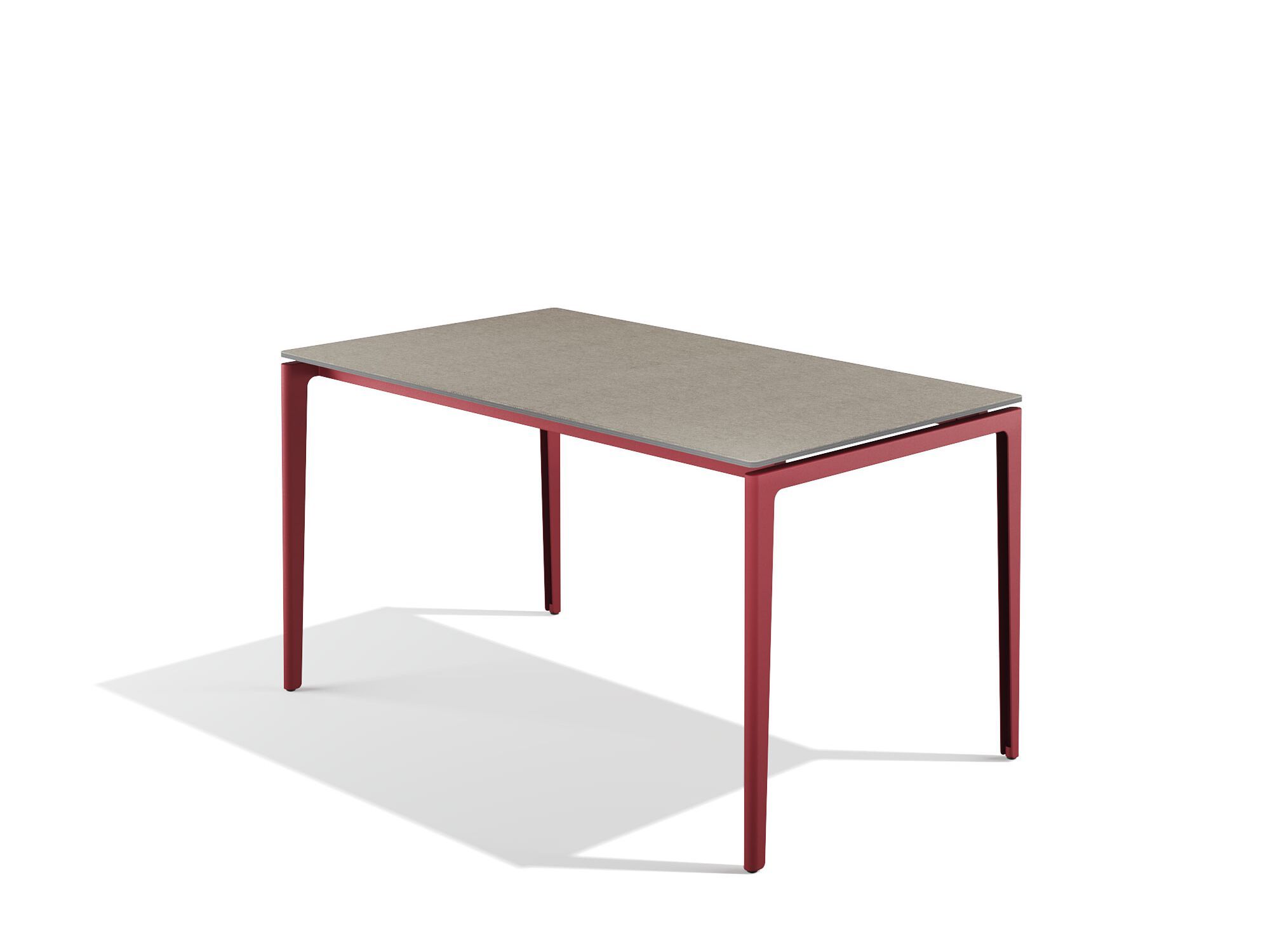 Прямоугольный стальной стол с порошковым покрытием BABEL D Гао ARCH-00007549 - Вид №1