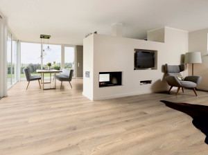 Пол из древесного волокна