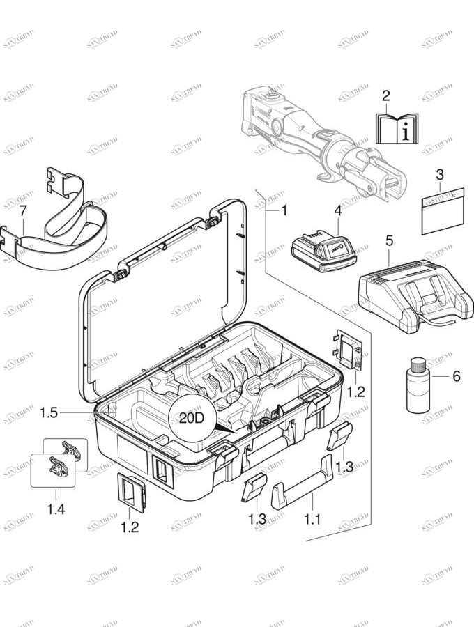 GEBERIT  Прессовые инструменты ACO 203XL [2XL] 2016 - 2018 sun-id-1011894