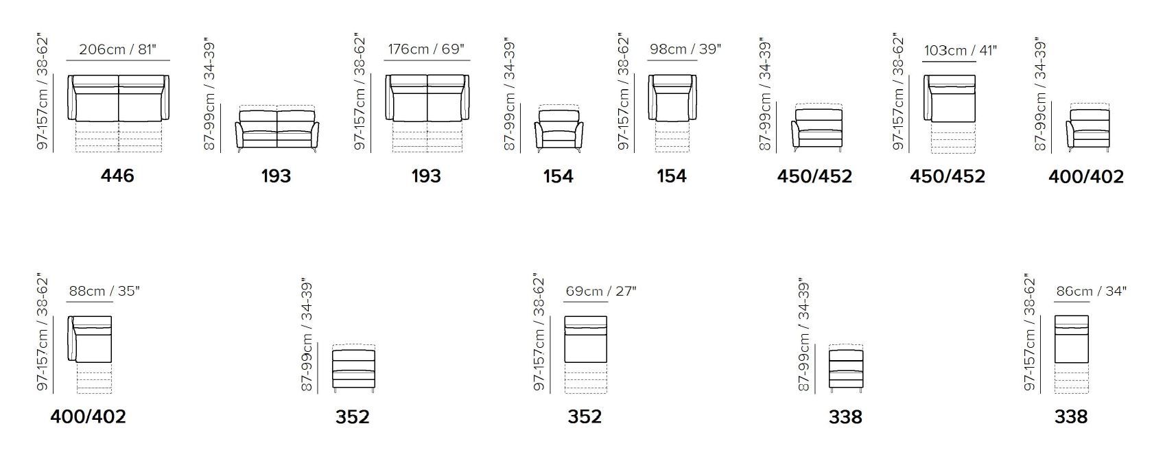 Кожаный угловой диван с откидной спинкой Natuzzi Italia Стэн ARCH-00131090 - Вид №8