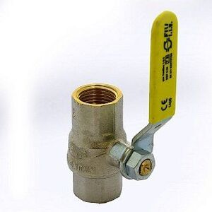 Кран шаровый FIV для газа 1" ВВ FUTURGAS плоский рычаг