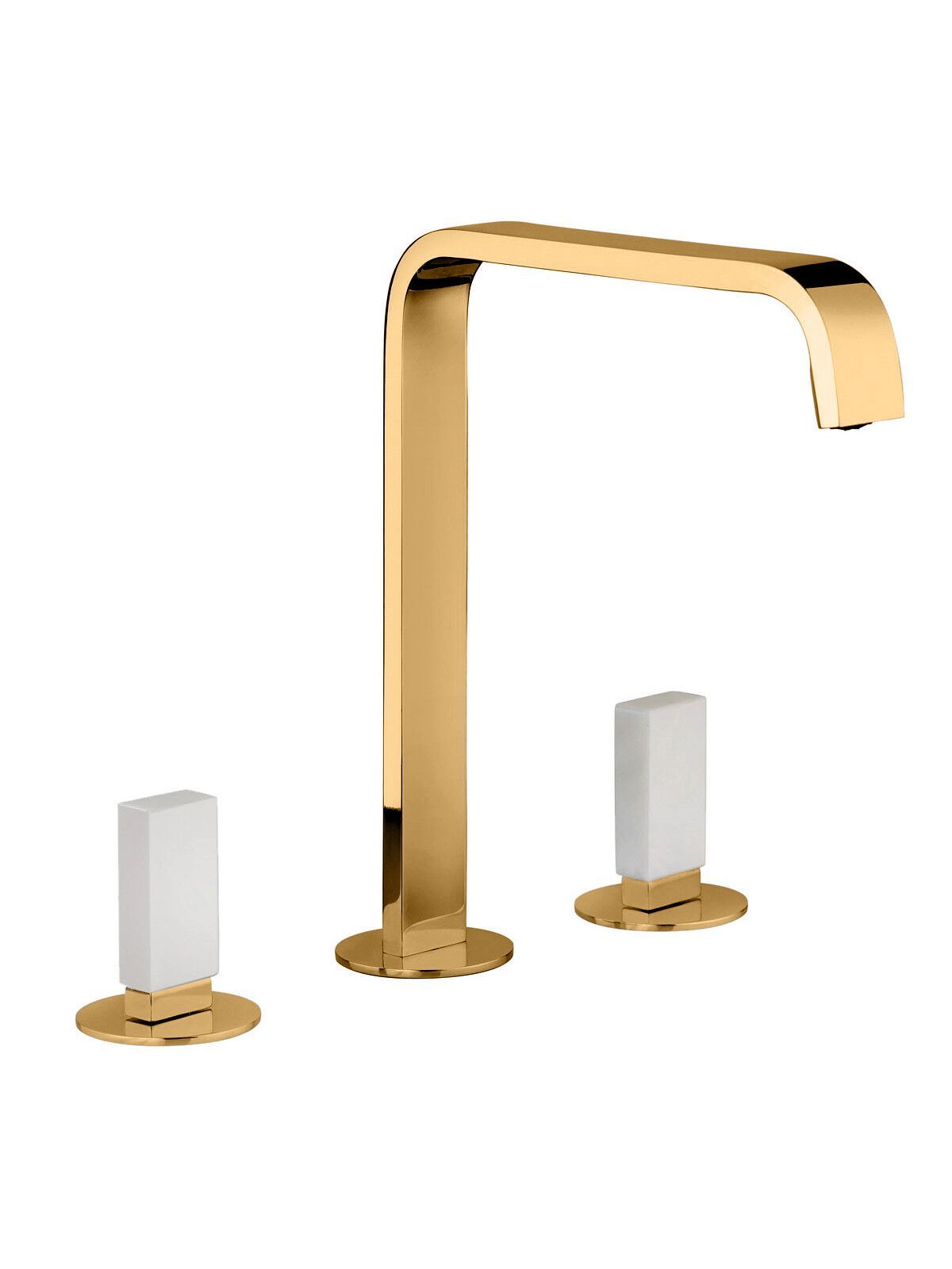 Смеситель для раковины с 3 отверстиями без слива Rubinetterie Frattini Vita Due ARCH-00099222 - Вид №3