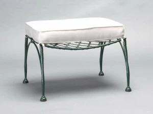 OFFICINACIANI Прямоугольная железная подставка для ног для сада Florio Gf4005po