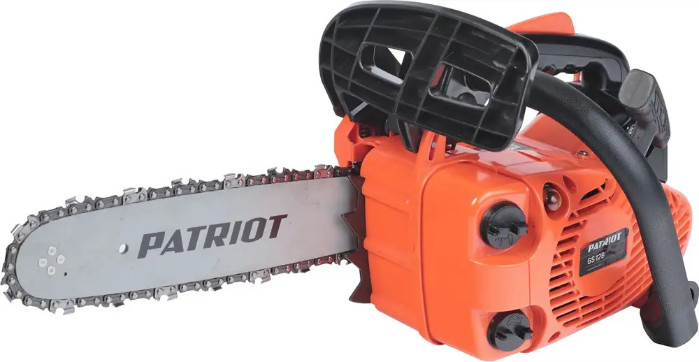 Бензопила Patriot GS 126 с 30-см шиной для садовых работ 18832294