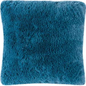 Подушка декоративная Мех 40x40 см цвет синий 82567313 STLM-2159771