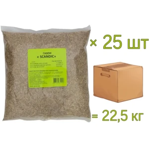 91020323 Семена газона зеленый ковер Scandic 0.9 кг х 25 шт 22.5 кг STLM-1357932