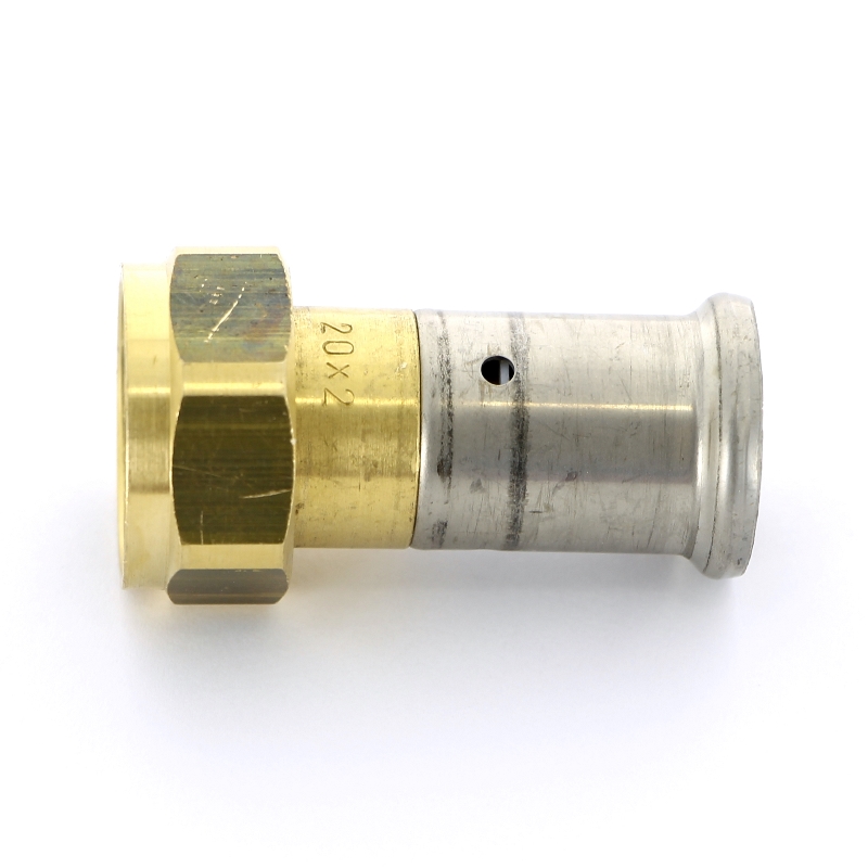 Муфта с накидной гайкой, плоская прокладка пресс HENCO 20x3/4" 26P20Z05