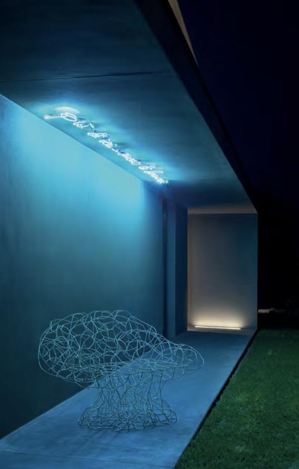 edra Кресло из гнутой вручную проволоки из нержавеющей стали Corallo Col010 - Вид №5