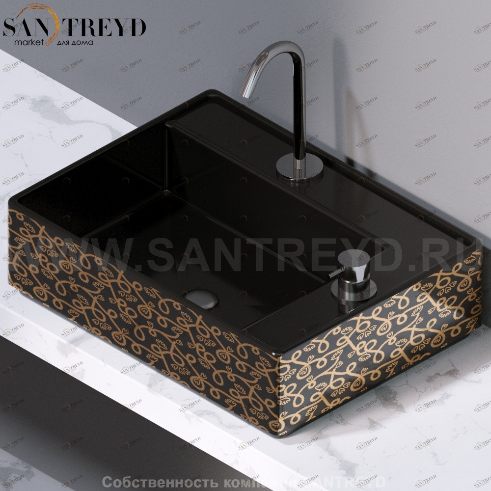 L640401G Накладная раковина на столешницу  прямоугольная A. e T. Italia Fly AeT ITALIA