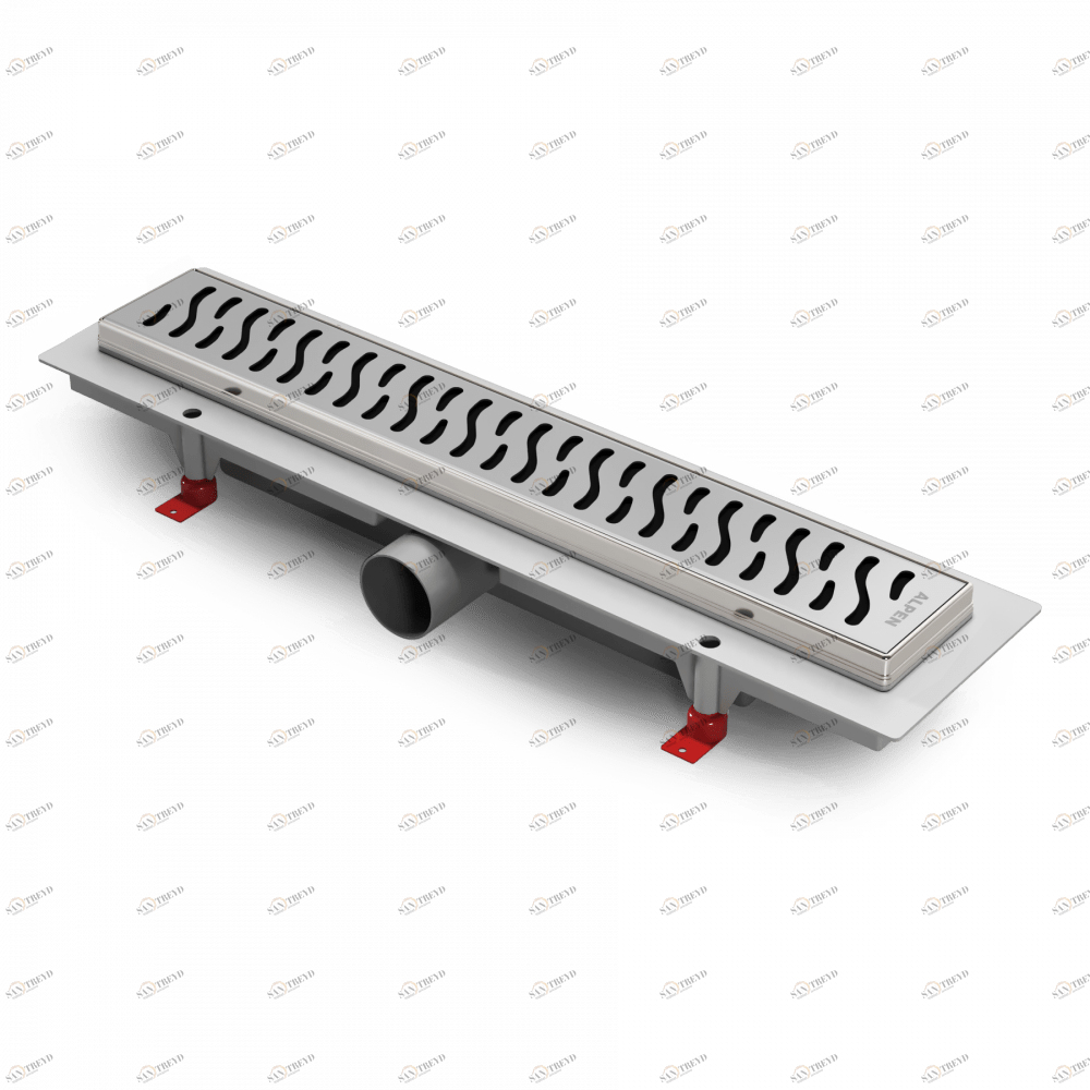 Водоотводящий желоб ALPEN Harmony ALP-350HN с рамкой 
