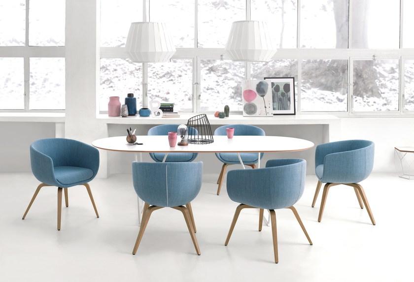 profim Стул с обивкой и подлокотниками Nu sun-id-1375690 - Вид №2