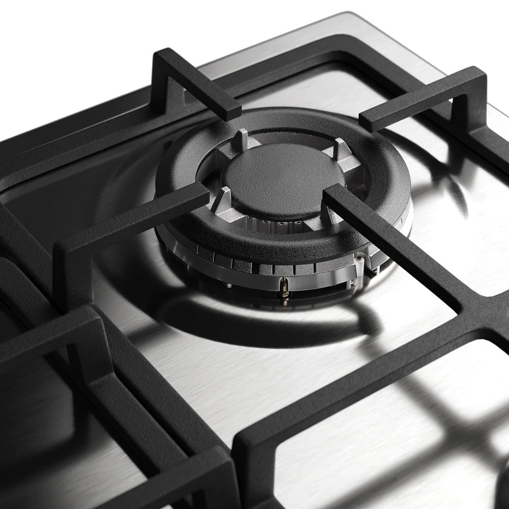 9121446 Газовая варочная поверхность Monsher MSG 61 Acier STDN-0058143 - Вид №3