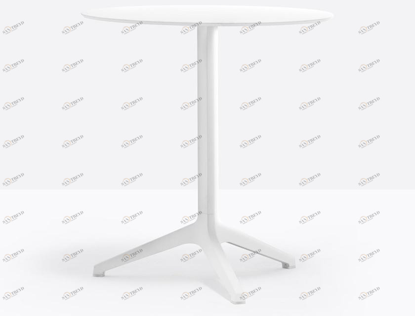 Pedrali Штабелируемый алюминиевый стол с откидной крышкой Ypsilon 4790