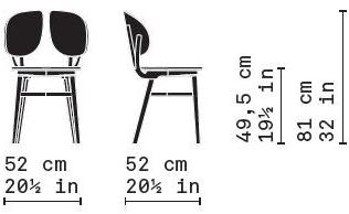 Very Wood Стул ясеня со встроенной подушкой Filla sun-id-1499915 - Вид №4