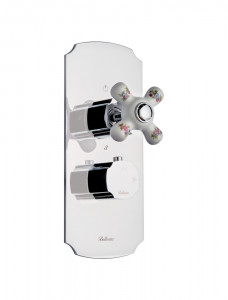 4012/2/K/E
+ 484021 Bellosta Rubinetterie ВСТРОЕННЫЙ ТЕРМОСТАТИЧЕСКИЙ СМЕСИТЕЛЬ С ДИВЕРТЕРОМ НА 2 ВЫХОДА