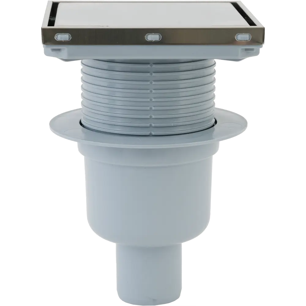 Трап для душа Ани пласт сухой затвор вертикальный слив 150x150 мм полипропилен STLM-2192199 - Вид №2