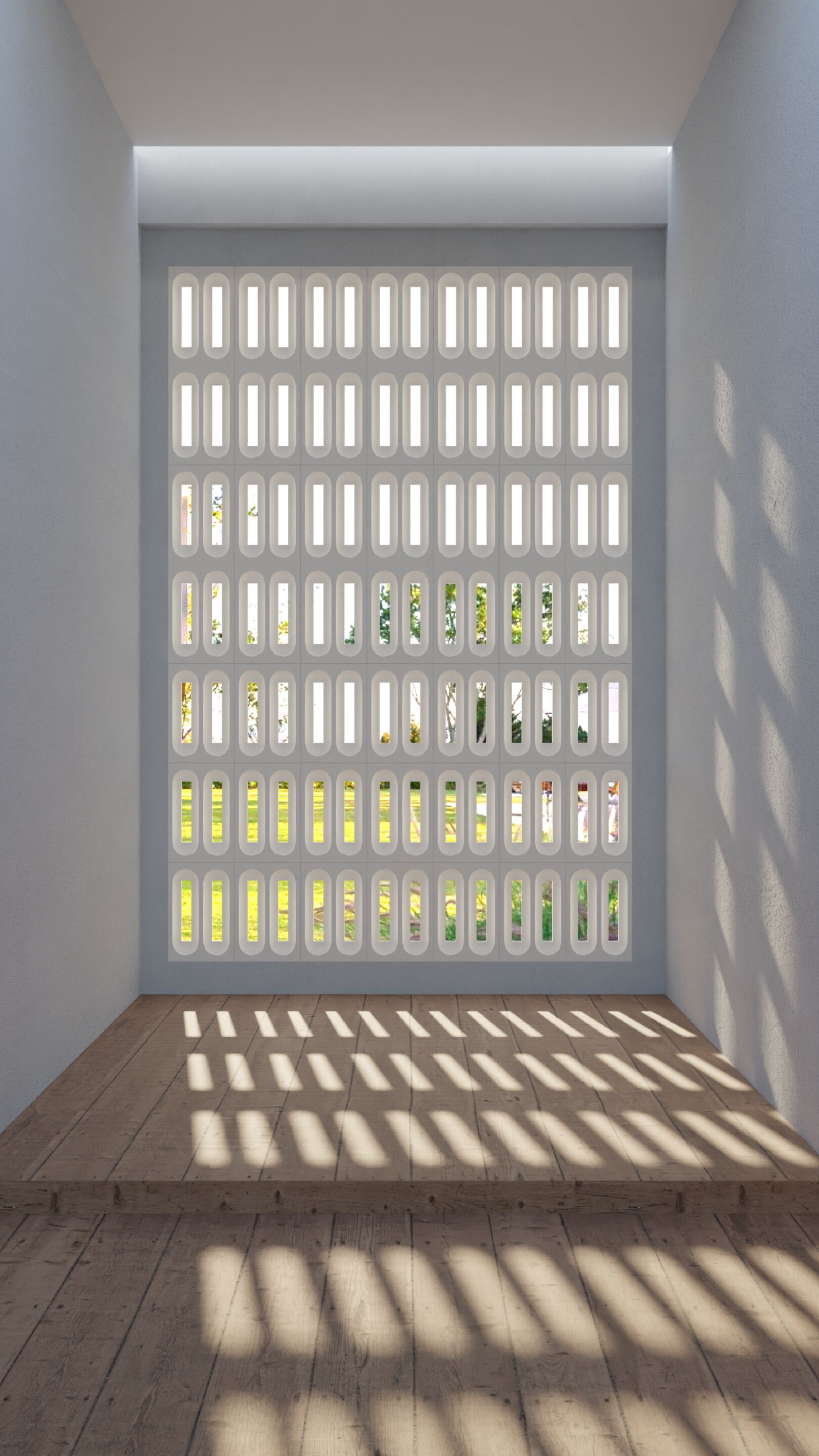 Screen Block in gesso mg12 Cobogo ARCH-00042120 - Вид №5