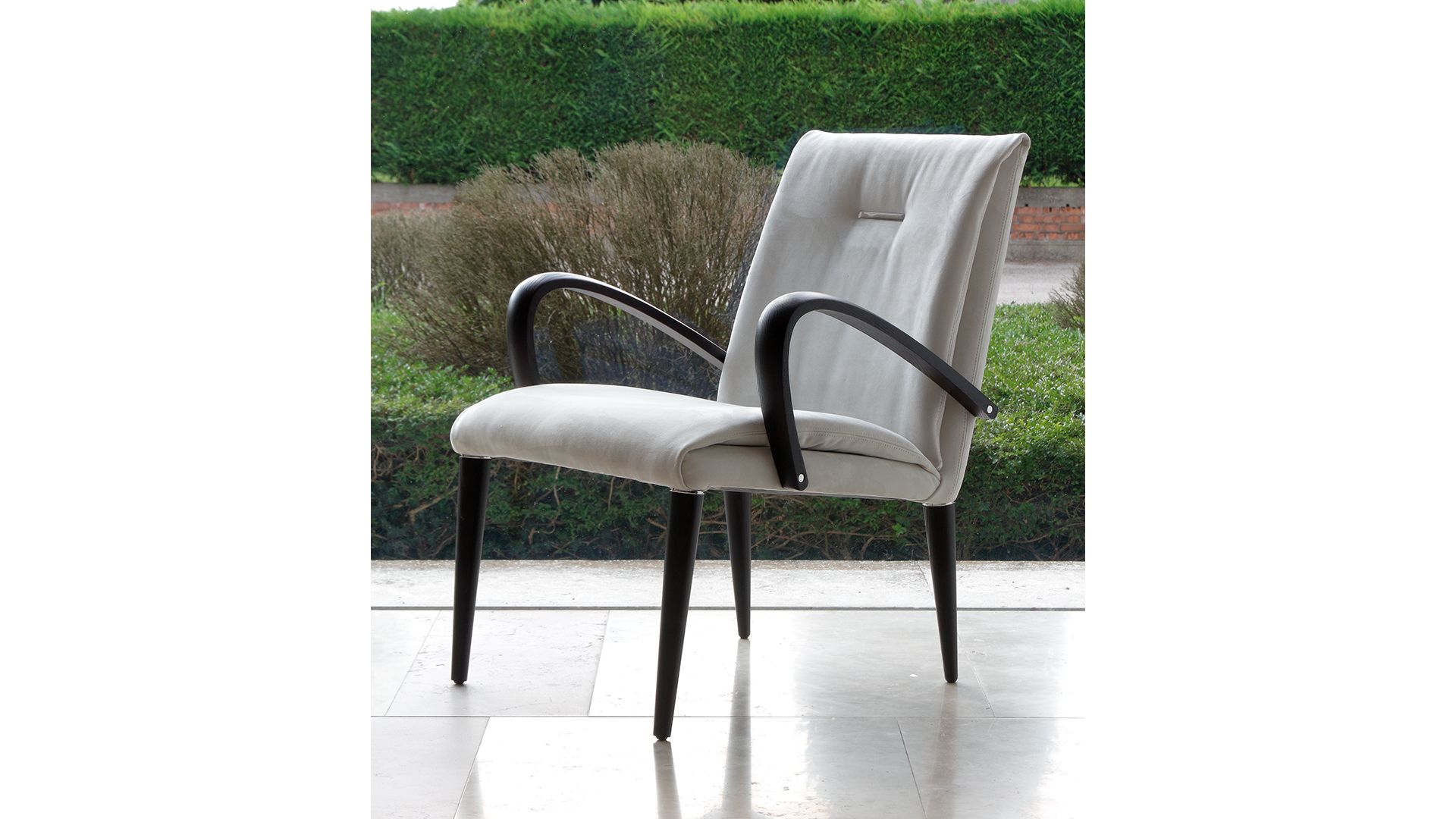 Кожаное кресло с подлокотниками REFLEX ARCH-00078609 - Вид №1