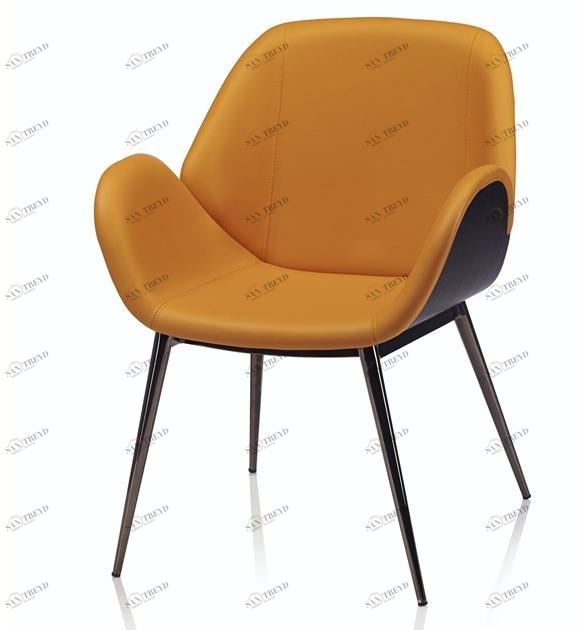 ALMA DESIGN Кожаное кресло с подлокотниками Lips sun-id-1366320