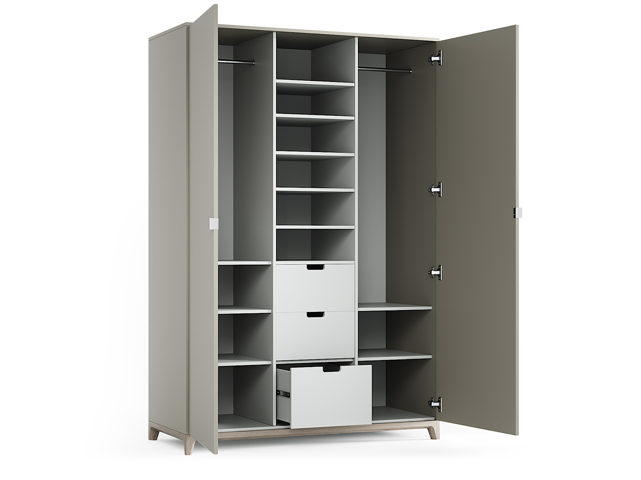 IDC023104006 The IDEA Шкаф CASE №1  - Вид №2