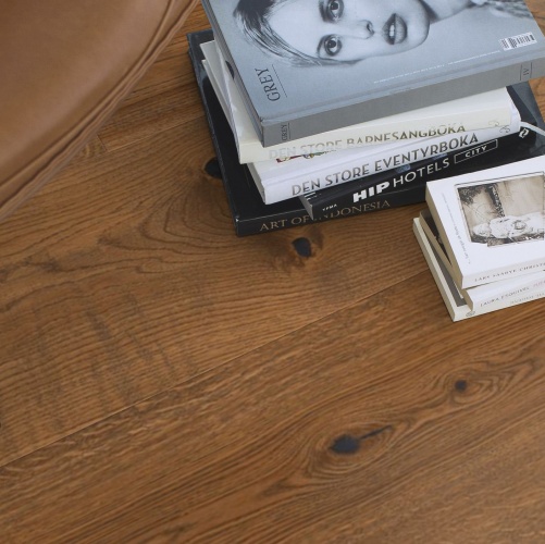 Инженерная доска Boen Chalet Antique Дуб Натур (Гладкая) 2000-4000х395 мм 2100440026 - Вид №6