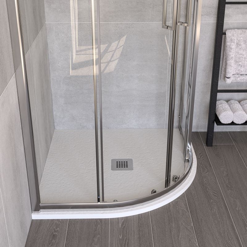 Нескользящий полукруглый поддон для душа из композитного материала Ercos Stone ARCH-00102683 - Вид №1