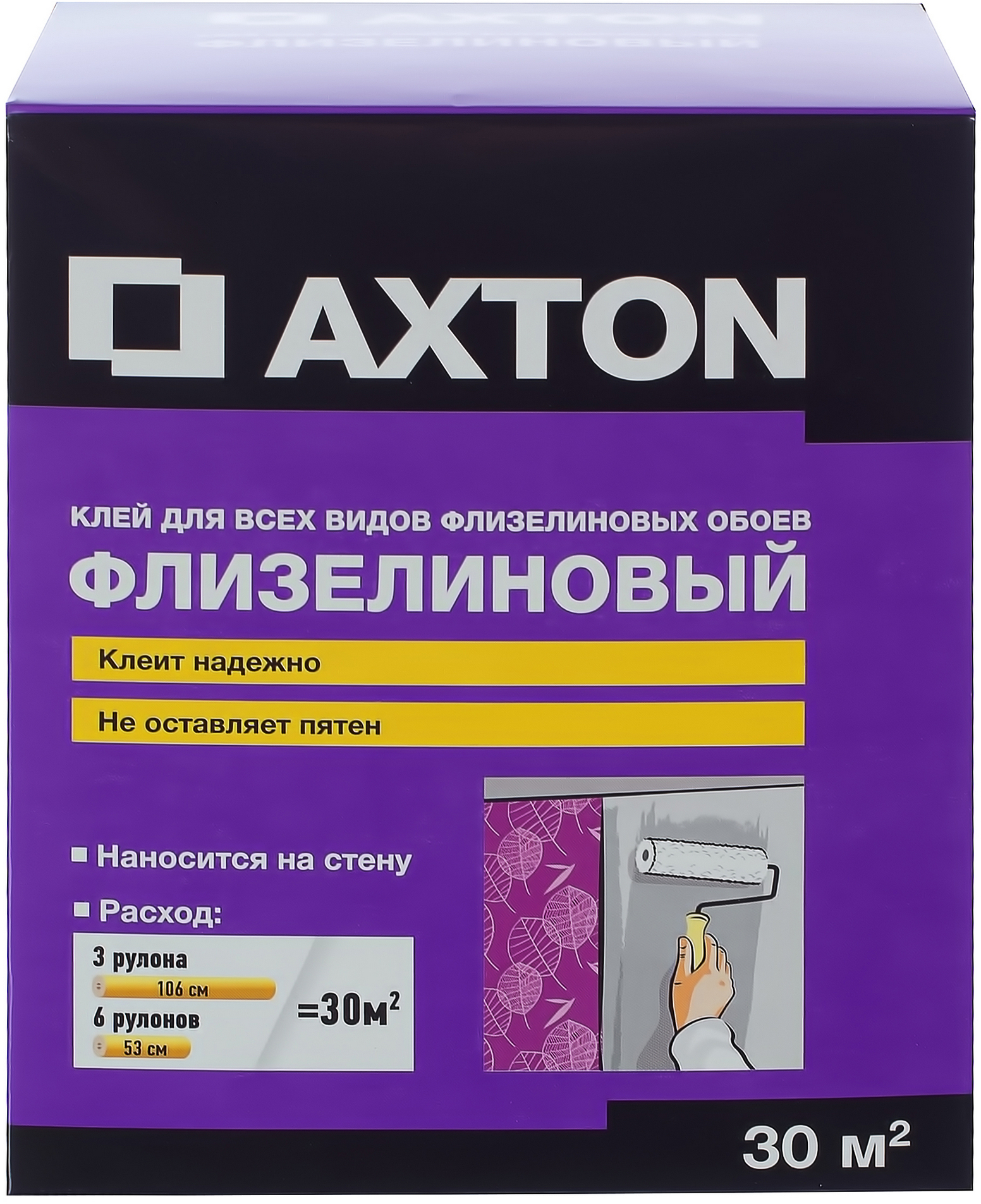 18149591 Клей для флизелиновых обоев 30 м² STLM-0009665 AXTON