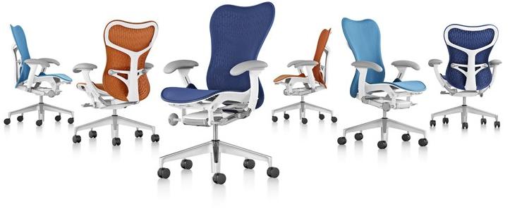 Herman Miller Эргономичное вращающееся офисное кресло из ткани бабочки Mirra 2 sun-id-1478862 - Вид №22