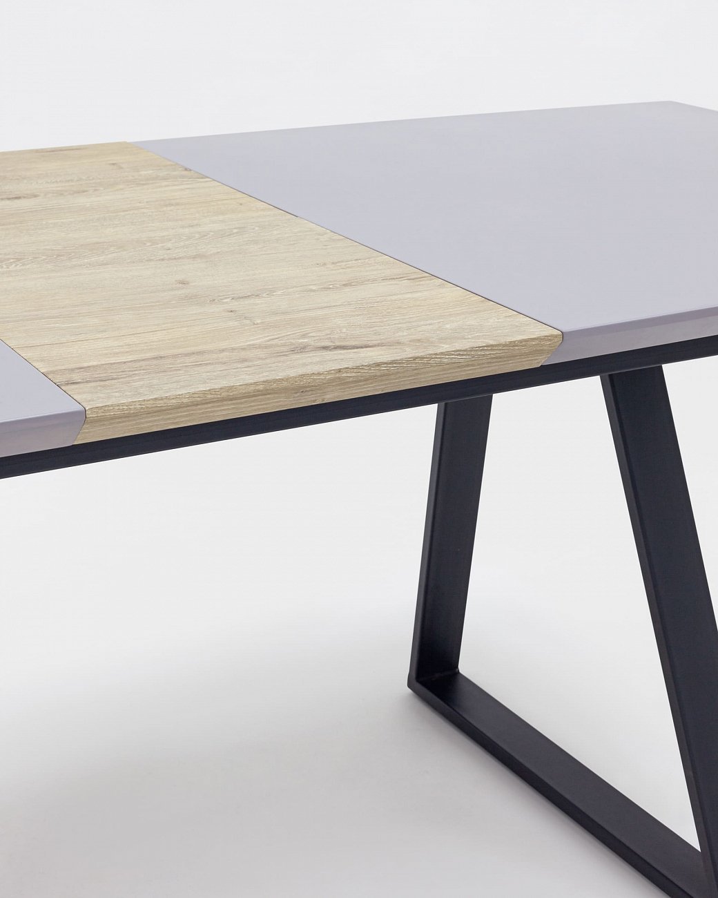 Обеденный стол раздвижной серый 160-200 см "Детройт" STOOL GROUP  00-3946085 Серый  - Вид №5