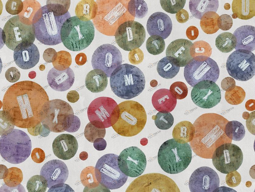 Wall&decò Обои в горошек с тиснением Contemporary wallpaper 2015 sun-id-1353642