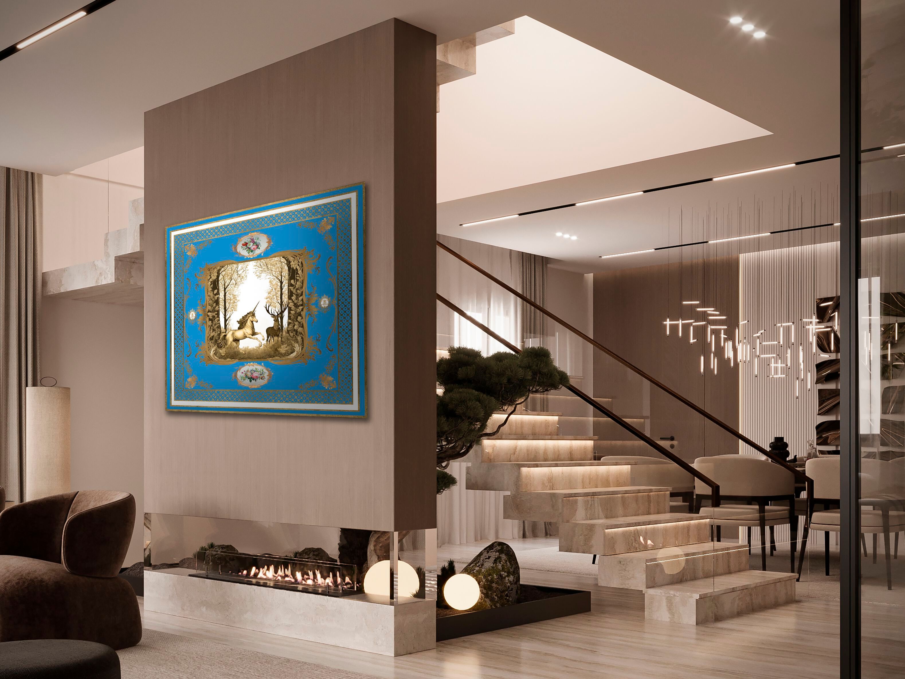 Декоративная металлическая панель Officinarkitettura® iCarré8 ARCH-00095514