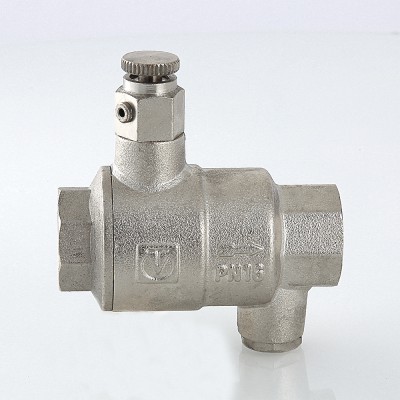 VT.171.N.04 Обратный клапан с дренажем и воздухоотводчиком Valtec 1/2"  - Вид №17