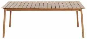 Potocco Прямоугольный садовый стол в ироко Dock 897/tr fix