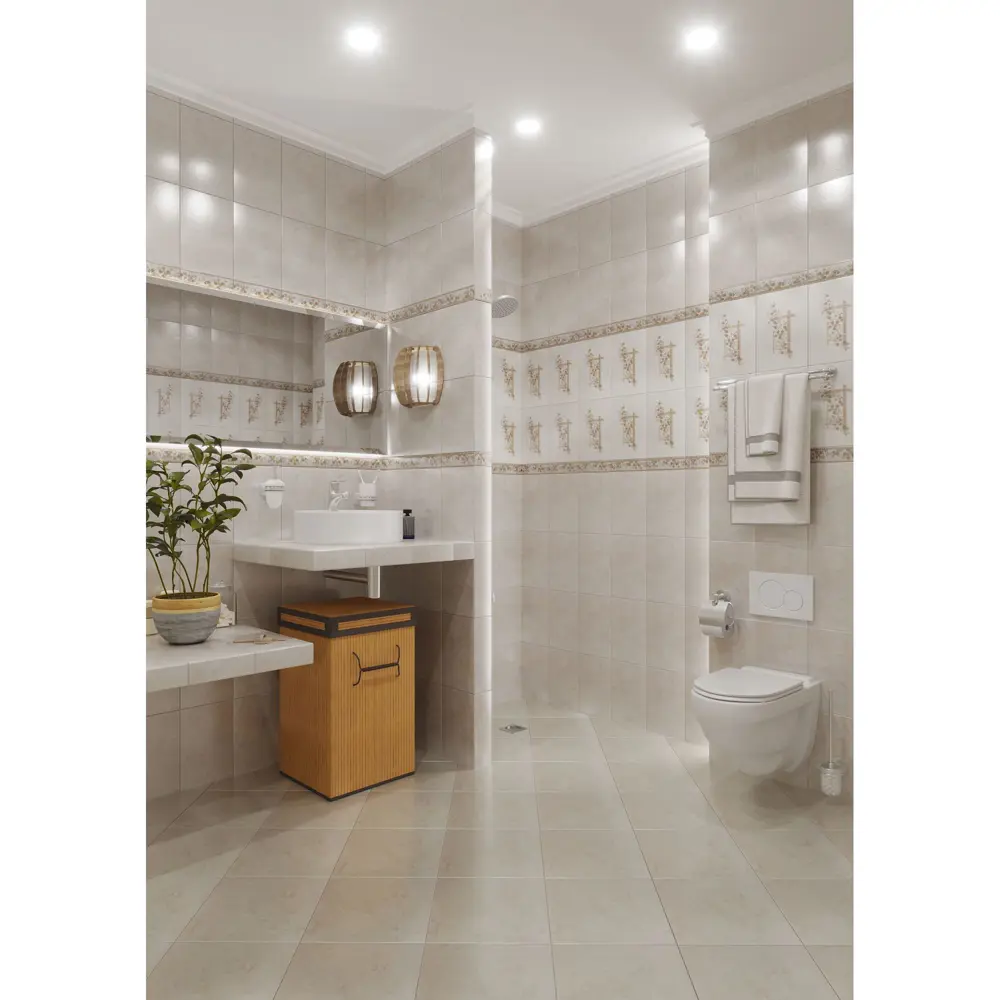 Бордюр «Полонез» 20х5.7 см цвет бежевый 14032337 STLM-2094283 Kerama Marazzi  - Вид №3