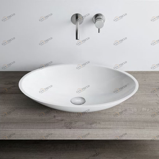 9217 Встроенная раковина под столешницу овальная MILLDUE 