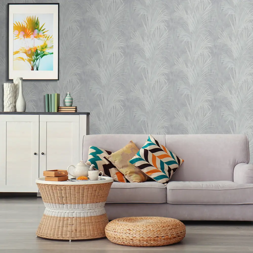 Обои флизелиновые Erismann Tanzania серые 1.06 м ЭР60491-04 STLM-2117752 - Вид №3