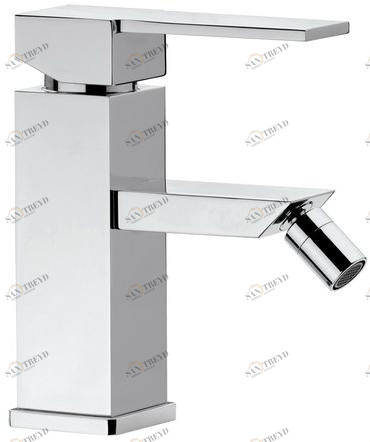Remer Rubinetterie Смеситель для биде однорычажный, сливной Qubika cascata Q21