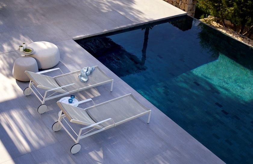 TRIBÙ Садовая кушетка Canax® с подлокотниками Nodi 01940 - Вид №8