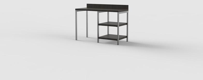 Mobilspazio Прямоугольный стол с полками для гостиниц Urban sun-id-1471606 - Вид №57