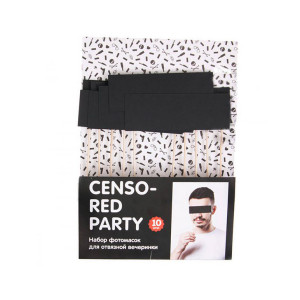 Mel19-11 Набор масок censored party, 10 шт. Melompo