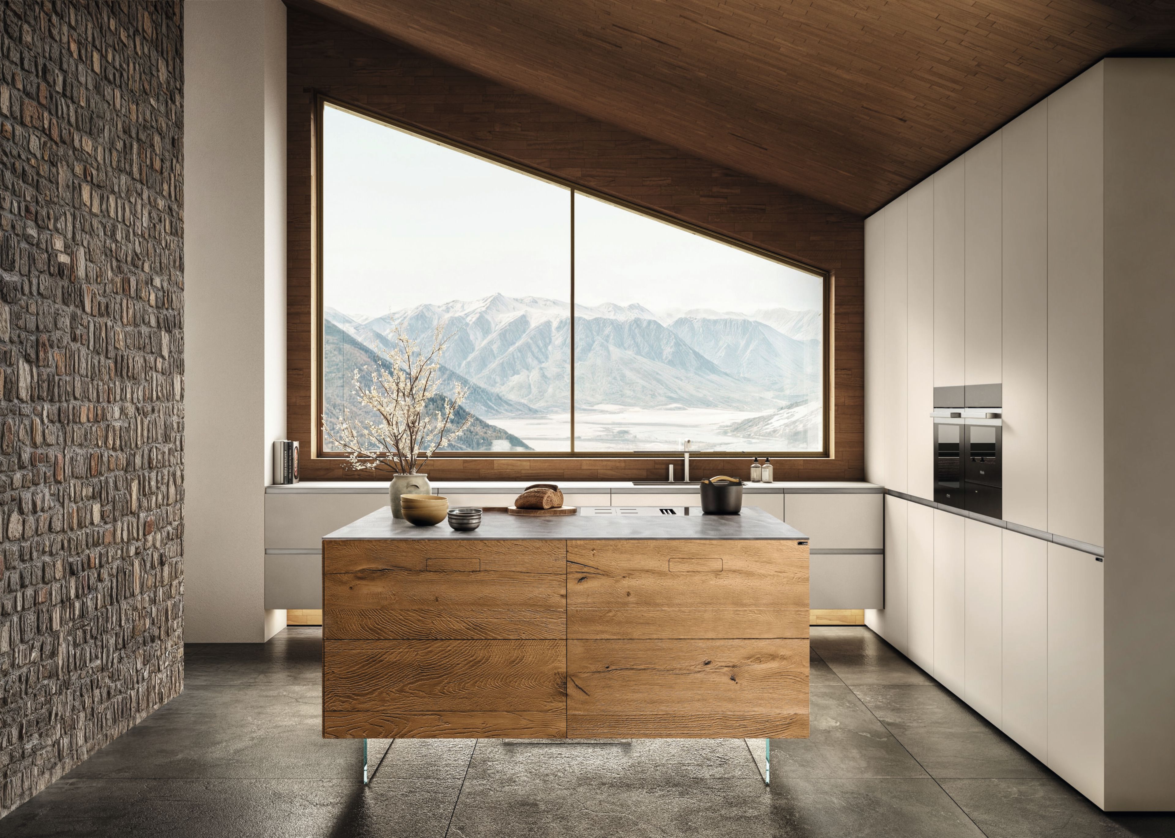 Кухня с островом Lago 36e8 CUT KITCHEN 2826 ARCH-00090818