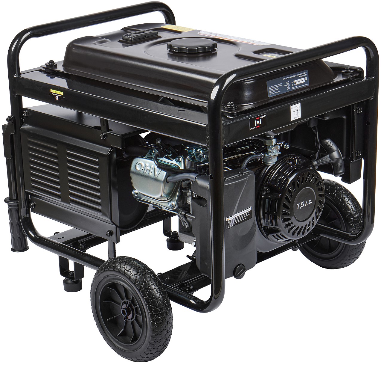 Электрогенератор   бензиновый Elitech HD GES 4000RW 9145113 STDN-0114219 - Вид №3