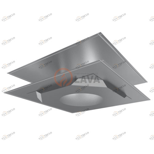 Разделка вентилируемая LAVA нерж/нерж 180мм 6612