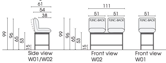 Садовая скамейка Bullfrog OD Thekla ARCH-00090713 - Вид №5