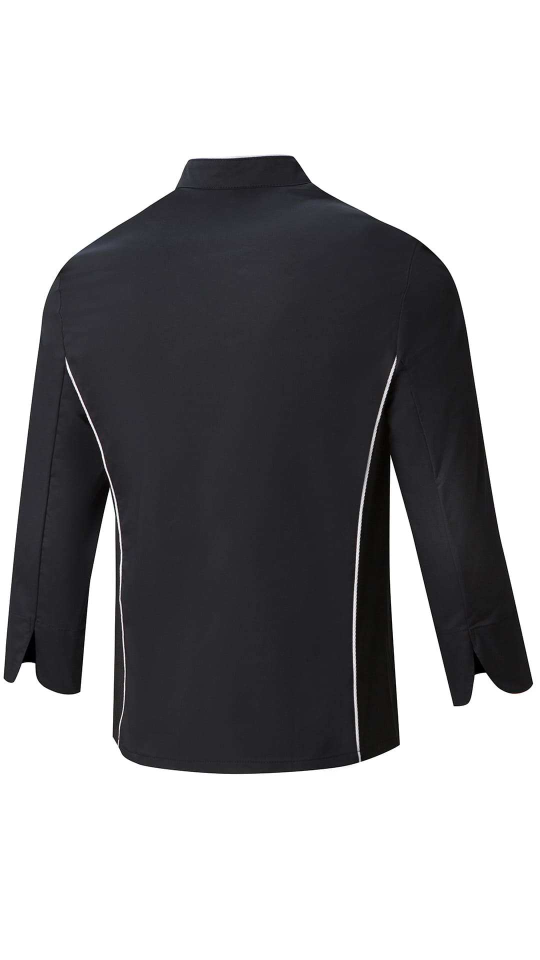 62604 Китель поварской black (черный) RICON  Повар  размер 46 (S)  - Вид №1