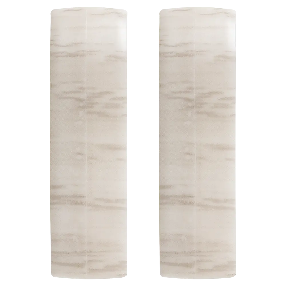 Соединитель для плинтуса Pro Дом 5.5 см ПВХ цвет дуб молочный 2 шт Santreyd STLM-2143730