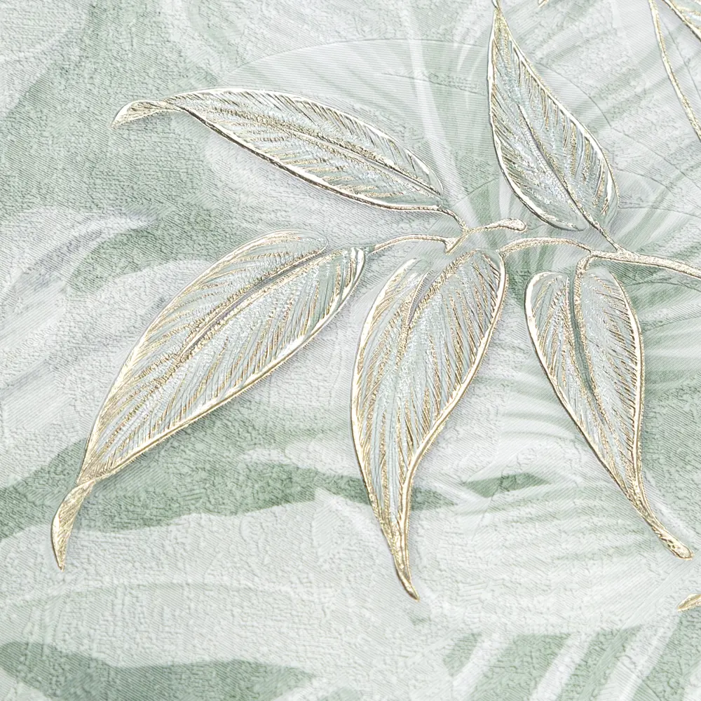 Обои флизелиновые Palitra Home Bionica зеленые 1.06 м HC71843-77 STLM-2173285 - Вид №1