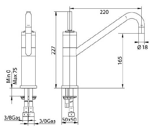 187220SN00 Смеситель Bandini Free Santreyd - Вид №1