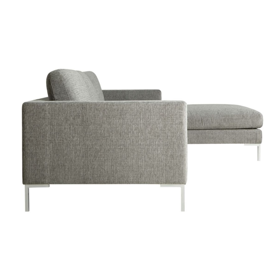 Диван угловой Domino, правосторонний, серый Sits S1146 - Вид №2