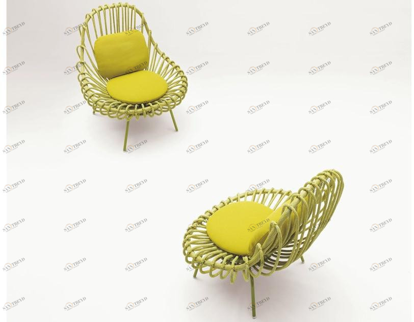 Paola Lenti Садовое кресло со съемной крышкой sun-id-1464533